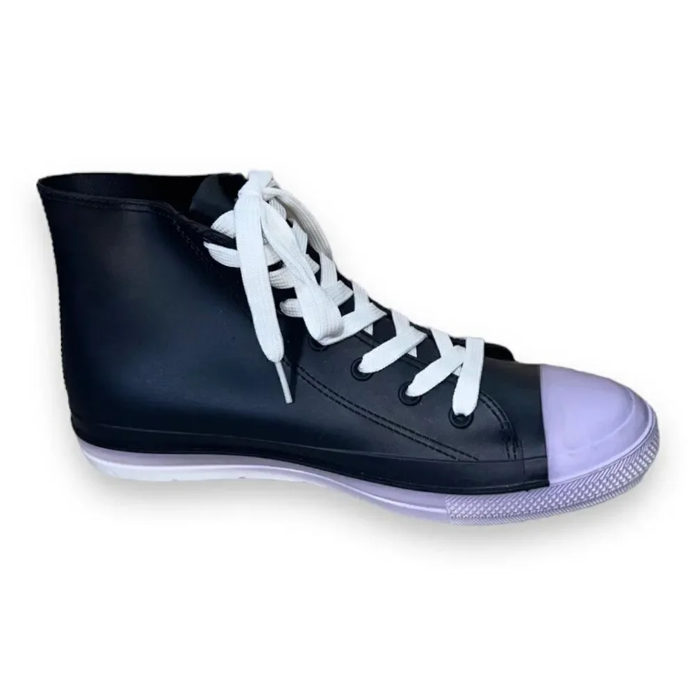 Unbranded‎ Rain Sneakers Black / Purple Women's 11.5